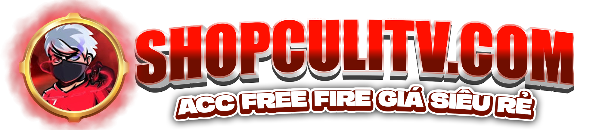 Logo Shopculitv.com - Shop Nick Free Fire Chính Thức Của Cu Lì